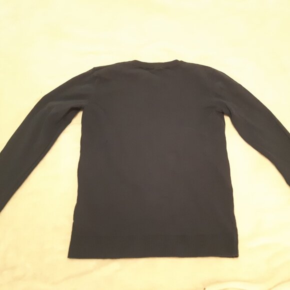H&M Long Sleeve Sweater 10-12 Years Navy Blue - Picture 4 of 5
